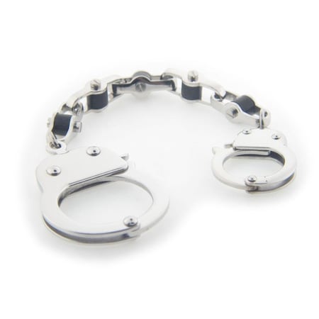 Stainless Steel Handcuff Key Chain